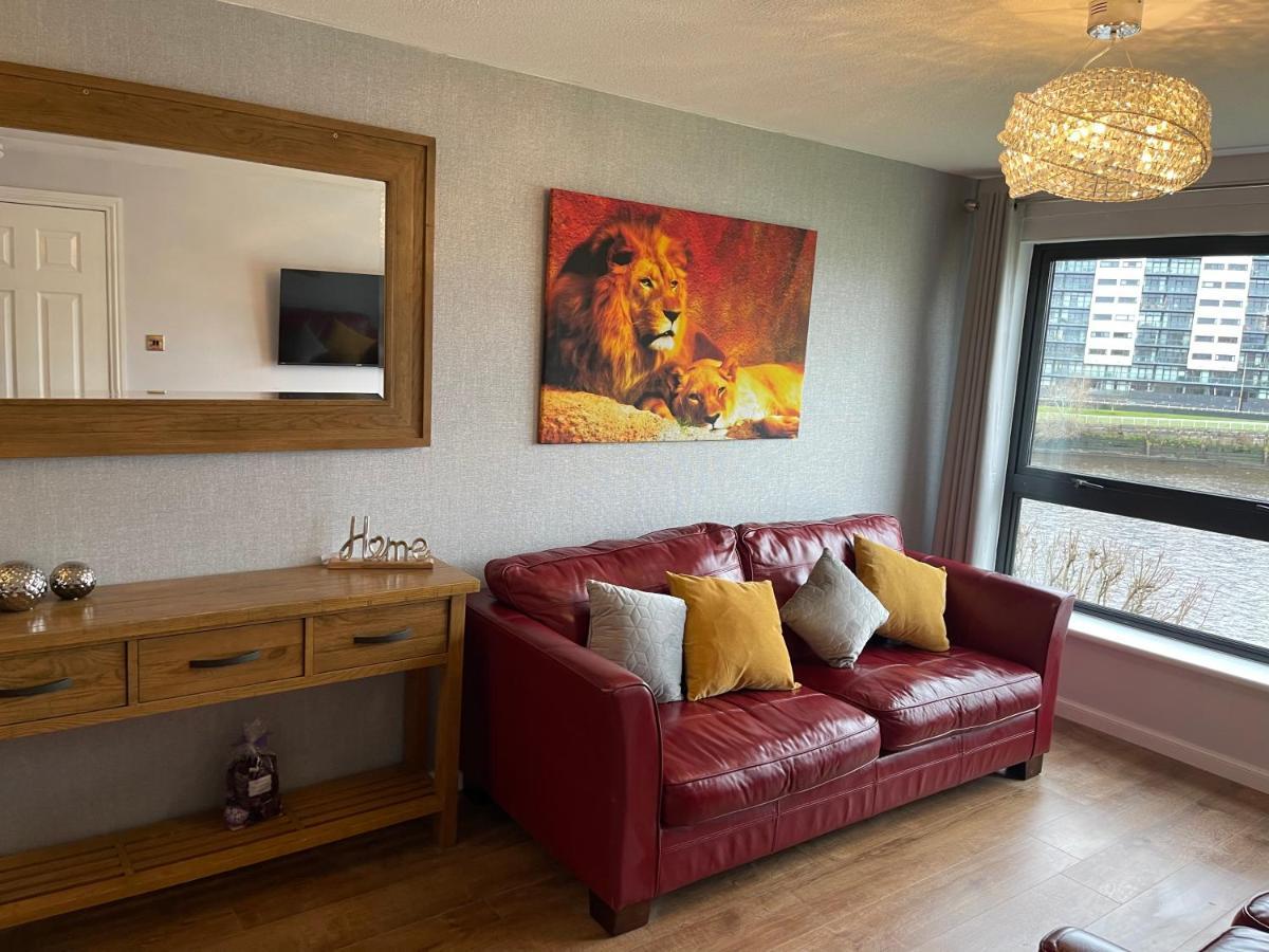 River View Apartment Glasgow Exterior foto