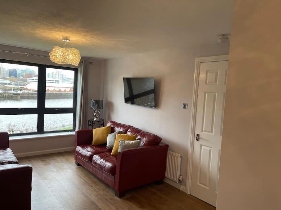 River View Apartment Glasgow Exterior foto