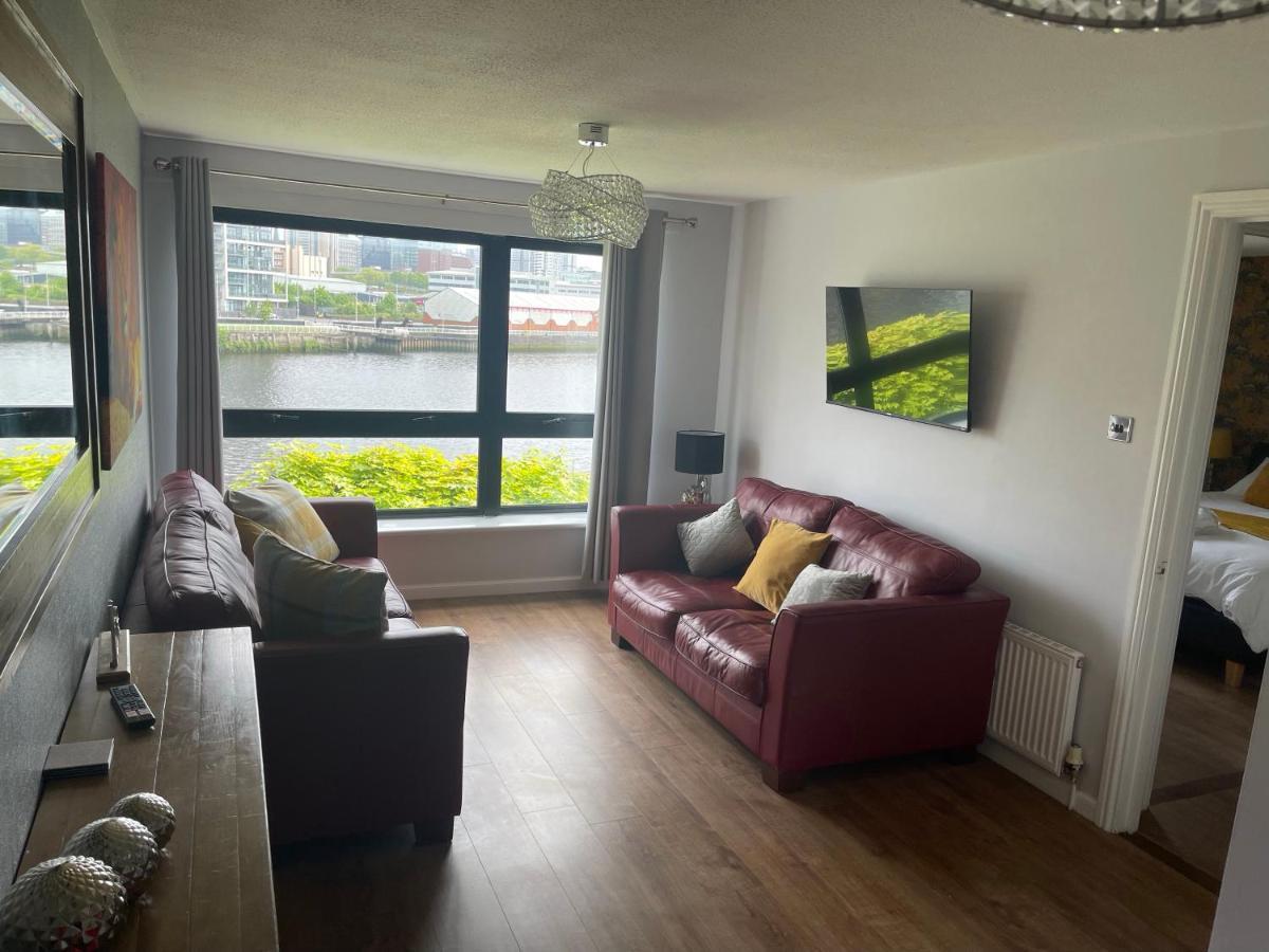 River View Apartment Glasgow Exterior foto